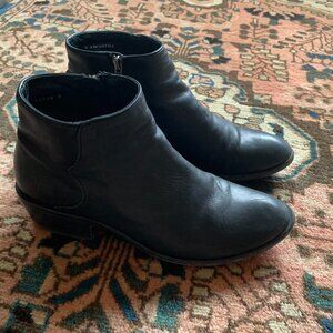 10 Frye Carson Piping Booties for Women Made from Soft Full-Grain Leather